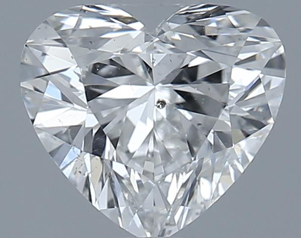 0.71ct Heart F SI2 Natural Diamond