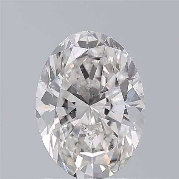 1.3ct Oval F SI2 Natural Diamond