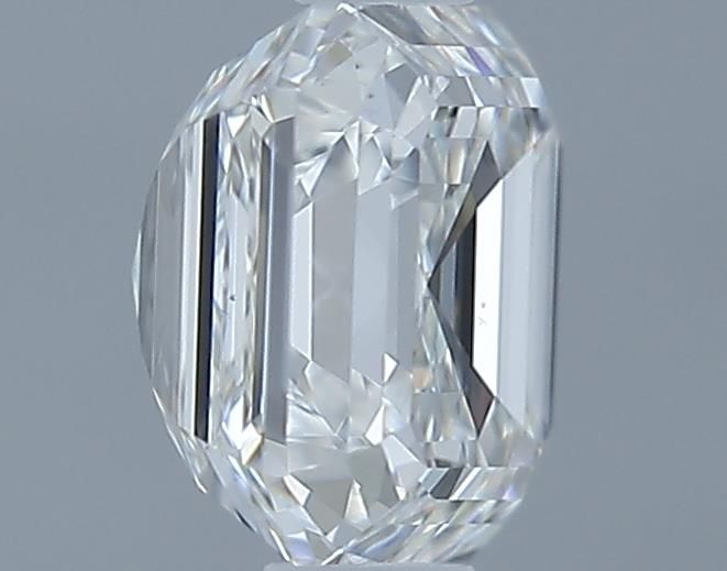 0.76ct Asscher H VS1 Natural Diamond