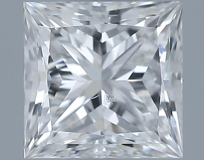 0.71ct Princess F SI1 Natural Diamond