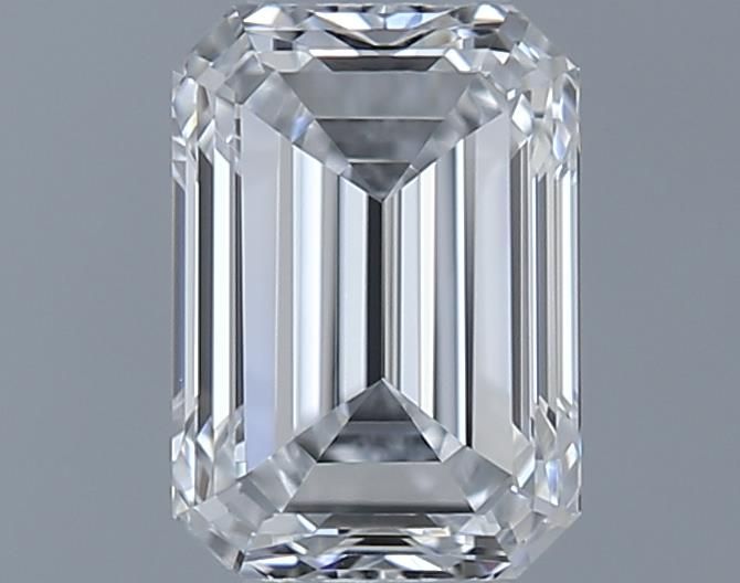 0.6ct Emerald D VVS2 Natural Diamond