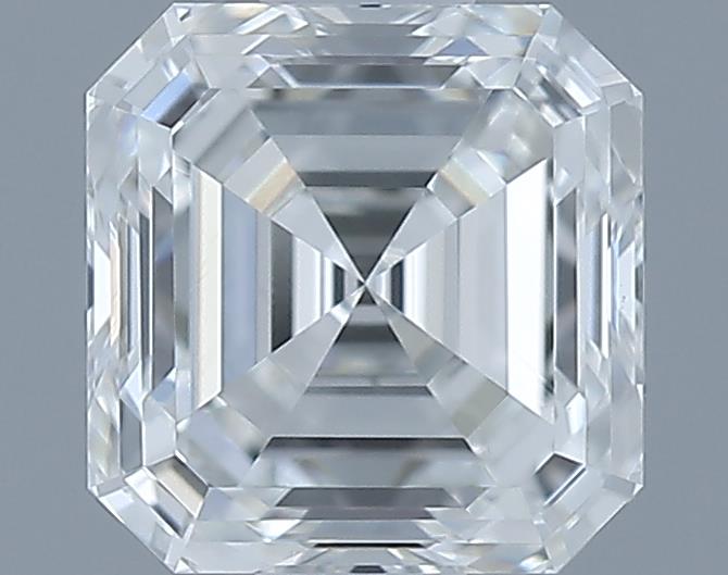 0.7ct Asscher H VS1 Natural Diamond