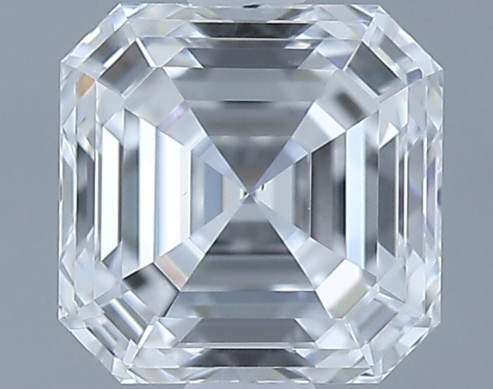 0.71ct Asscher E VS1 Natural Diamond