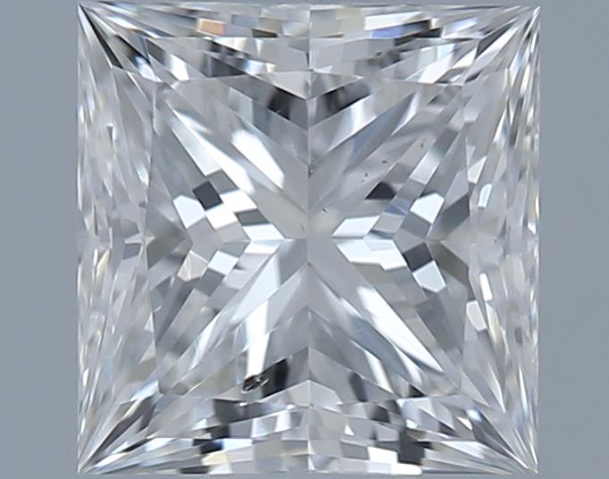 0.7ct Princess F SI1 Natural Diamond