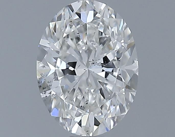 0.91ct Oval G SI1 Natural Diamond