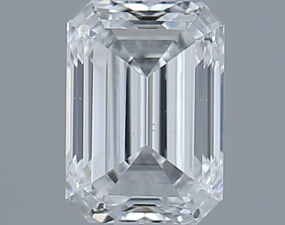 0.62ct Emerald F VS2 Natural Diamond