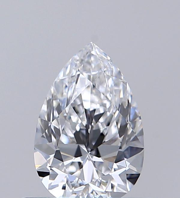 0.5ct Pear D IF Natural Diamond