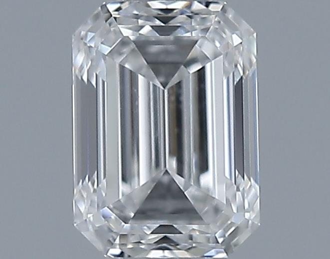 0.71ct Emerald F VS2 Natural Diamond