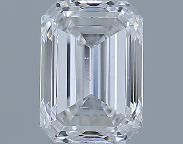 0.72ct Emerald E SI1 Natural Diamond