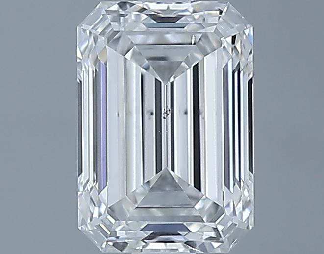 0.8ct Emerald F SI1 Natural Diamond