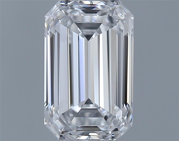 0.7ct Emerald D VVS1 Natural Diamond