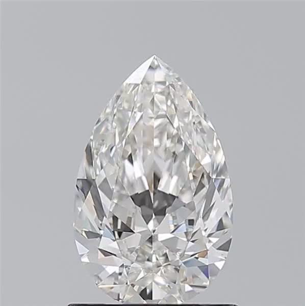 1.01ct Pear H VVS1 Natural Diamond