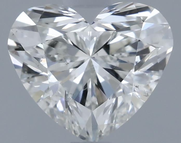 0.76ct Heart H SI1 Natural Diamond