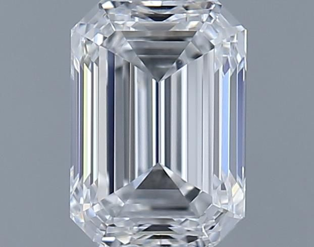 0.9ct Emerald E IF Natural Diamond