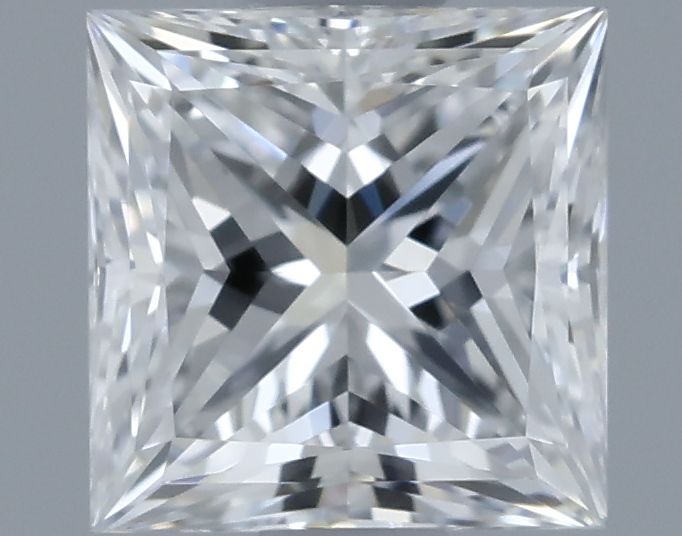 0.51ct Princess F IF Natural Diamond