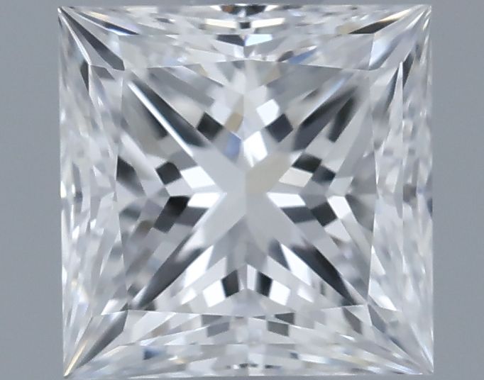 0.51ct Princess D VVS1 Natural Diamond