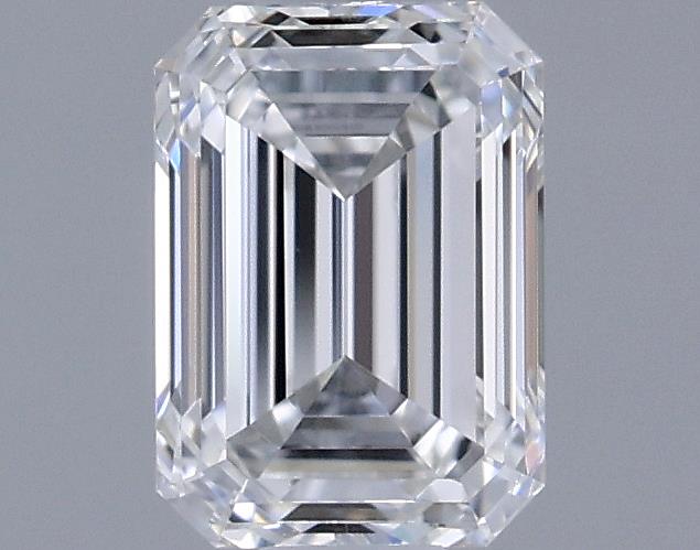 0.5ct Emerald F IF Natural Diamond