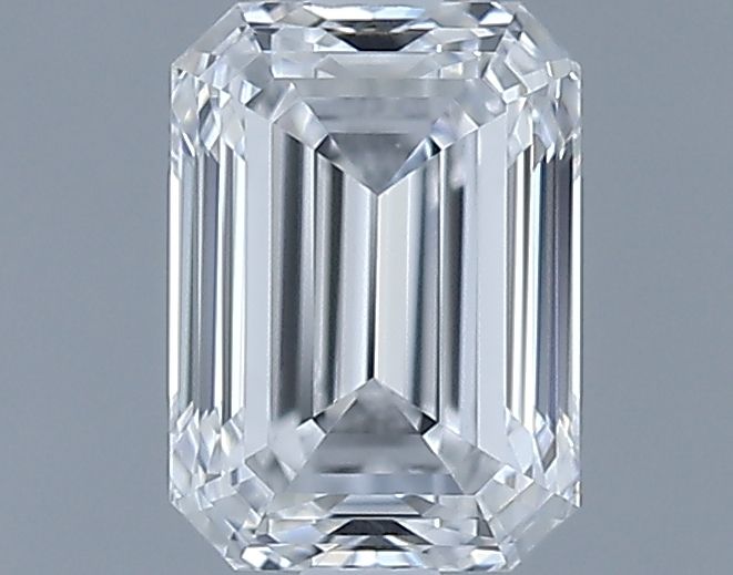 0.74ct Emerald D VS2 Natural Diamond
