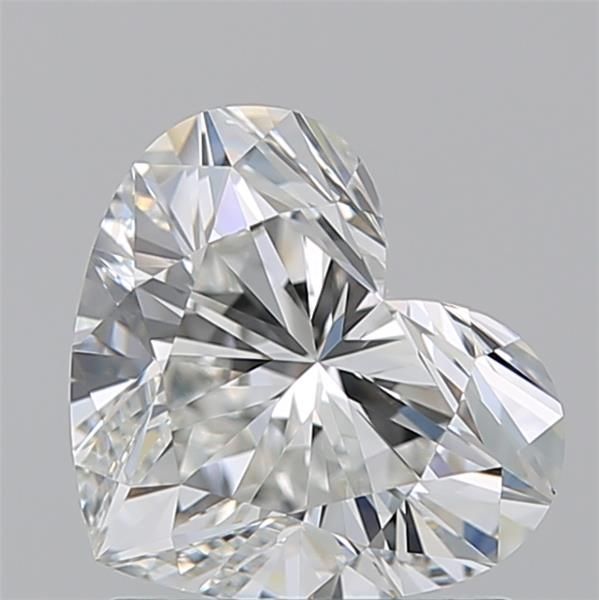 1.53ct Heart H VS1 Natural Diamond
