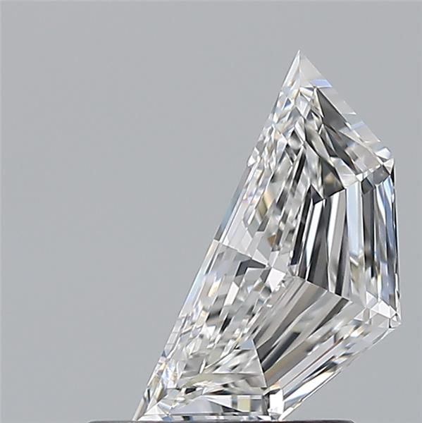 0.7ct Shield F VVS2 Natural Diamond