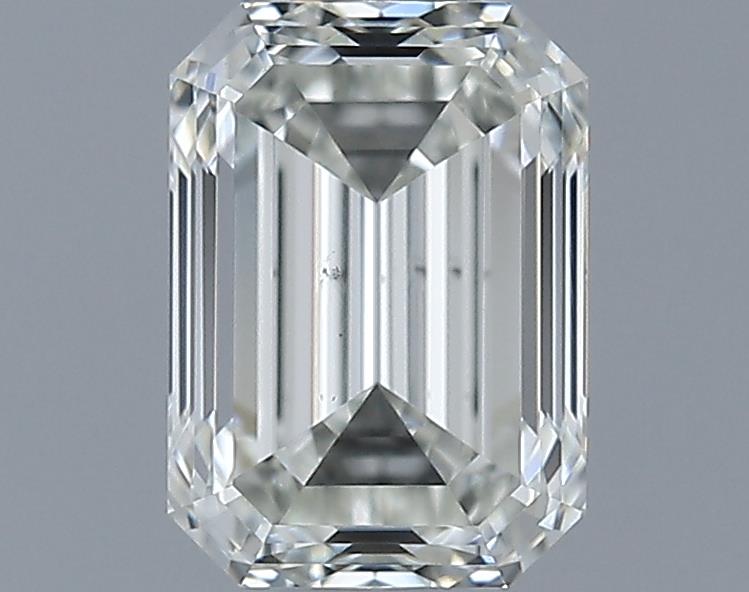 0.9ct Emerald K SI1 Natural Diamond