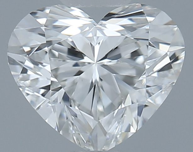 0.72ct Heart F VVS2 Natural Diamond