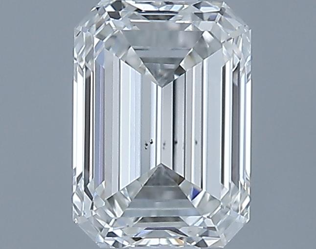 0.74ct Emerald H SI1 Natural Diamond