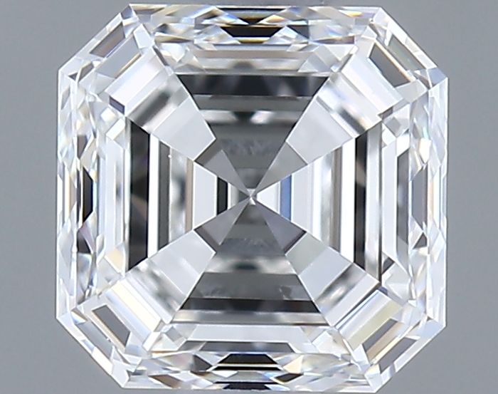 0.91ct Asscher F VVS1 Natural Diamond