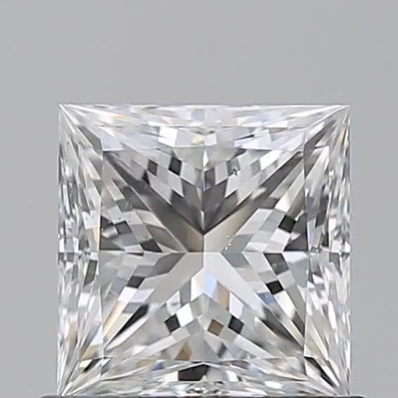 0.9ct Princess G SI1 Natural Diamond