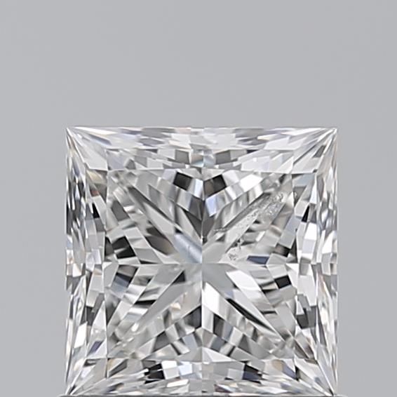1.01ct Princess F SI1 Natural Diamond