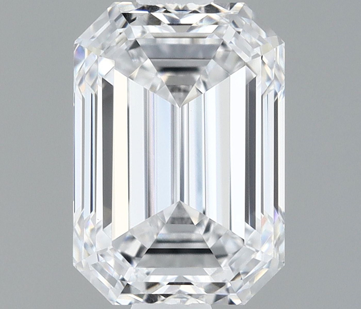 1ct Emerald D VVS2 Natural Diamond