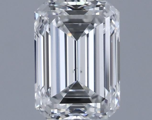 0.83ct Emerald F VS2 Natural Diamond
