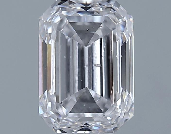 0.91ct Emerald E SI2 Natural Diamond