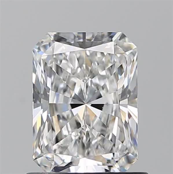 0.91ct Radiant F VS2 Natural Diamond