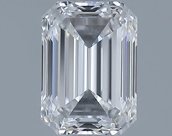 0.72ct Emerald D VVS1 Natural Diamond