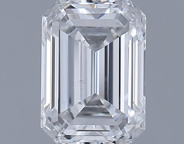 0.9ct Emerald F VS2 Natural Diamond