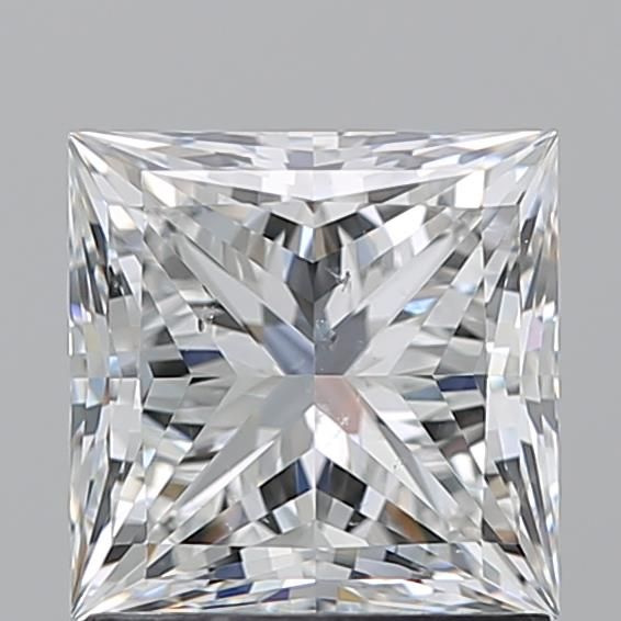 1.5ct Princess F SI1 Natural Diamond