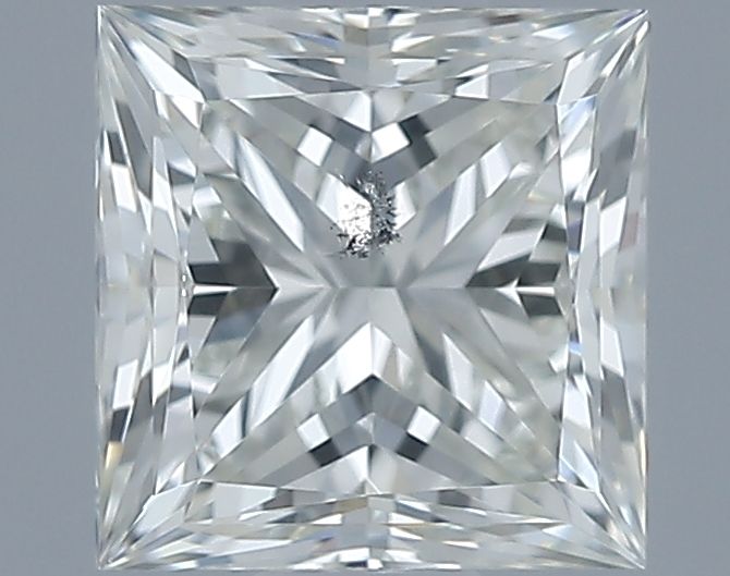 0.91ct Princess K SI2 Natural Diamond
