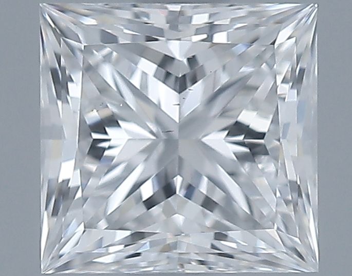 0.7ct Princess E VS2 Natural Diamond