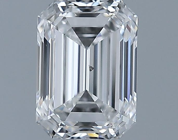 1.01ct Emerald F SI1 Natural Diamond