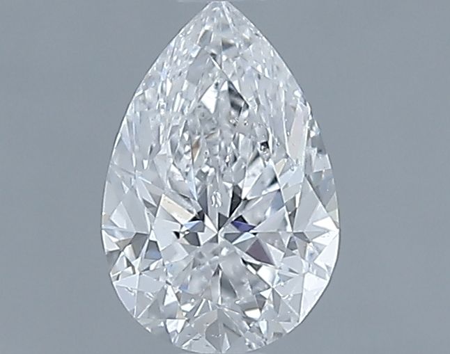 0.7ct Pear D SI2 Natural Diamond