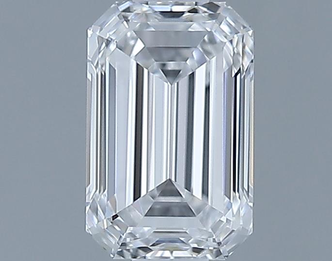 0.7ct Emerald D VVS2 Natural Diamond