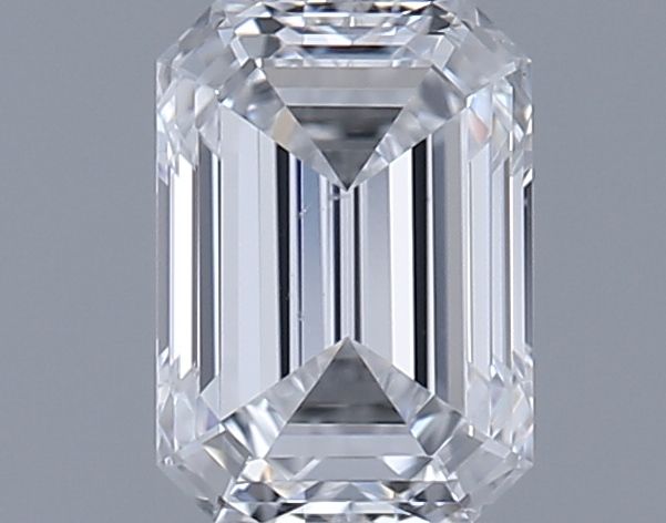0.71ct Emerald D SI1 Natural Diamond