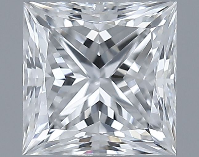 0.91ct Princess E VVS2 Natural Diamond