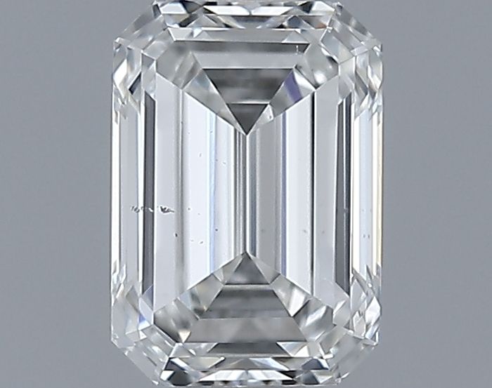 0.73ct Emerald H SI1 Natural Diamond
