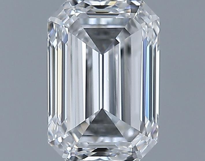 1.01ct Emerald D VVS1 Natural Diamond