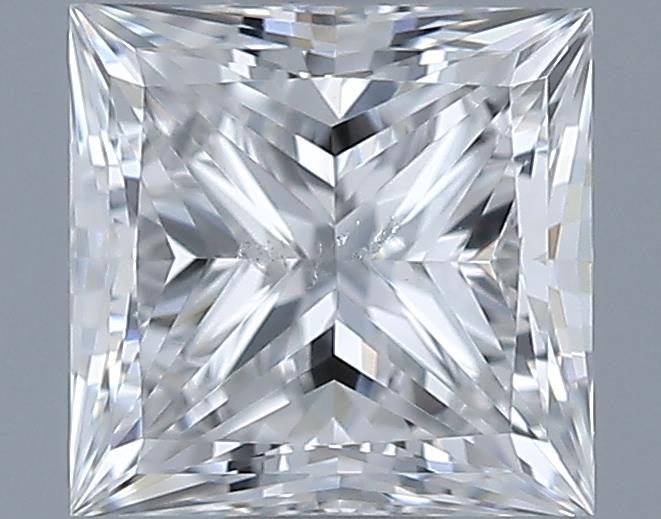 0.7ct Princess F SI1 Natural Diamond