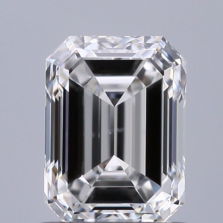 1ct Emerald E SI1 Natural Diamond