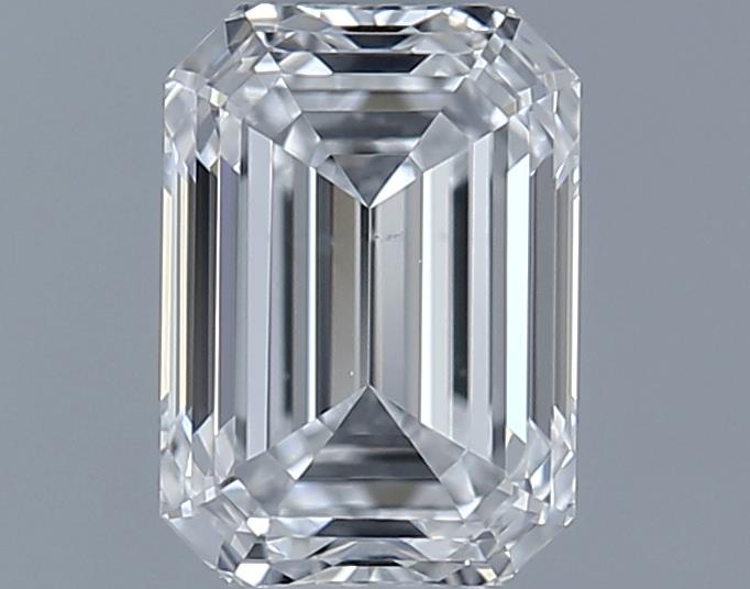 0.71ct Emerald E VS2 Natural Diamond