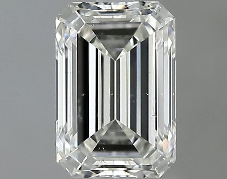 0.9ct Emerald J SI1 Natural Diamond